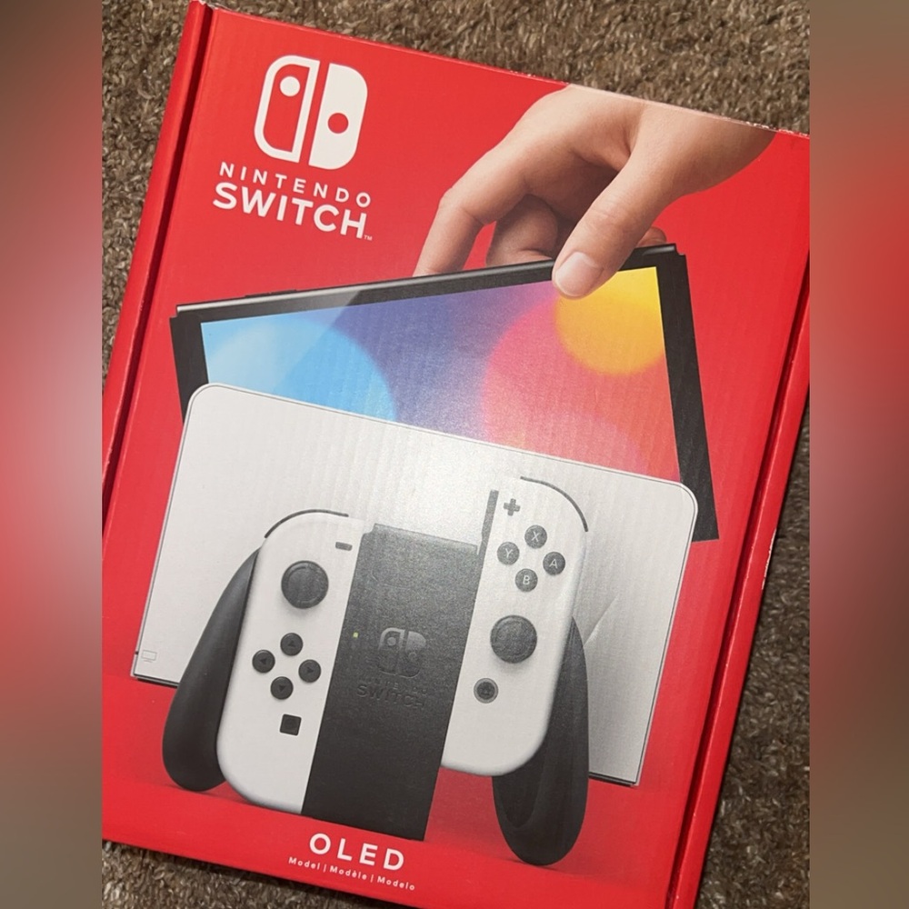 Nintendo switch oled and accessories